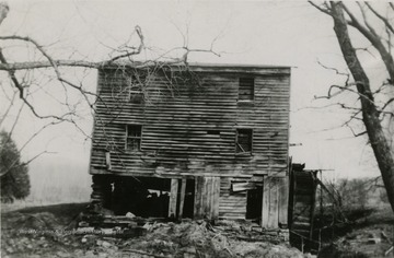 Johnson's Grist Mill in Barbour County. This grist mill was built in 1854.