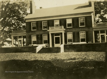 A view of the Tuscawella Home in Lewisburg, West Virginia.