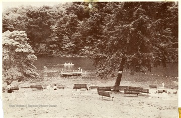 View of Tomplinson's Run State Park in West Virginia's Northern Pandhandle. 