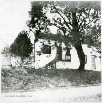 Old Sheetz house, on site of present Lutheran church, on southwest corner of King and High Street.