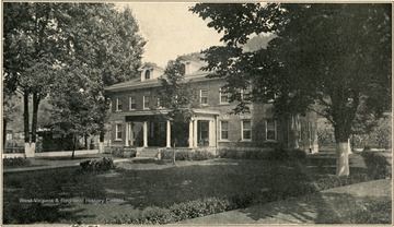 Nurses' home at Welch Hospital number 1. A.G. Rutherford, M.D., Superintendent. This institution is located at Welch, McDowell County, and is reached by the Norfolk and Western Railroad. Number of patients treated during June, 1924 was 188.