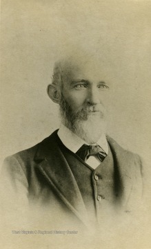 A portrait of Lewis 'Uncle Dock' Ballard, brother of Baldwin, John, Riley, and Frank Ballard.