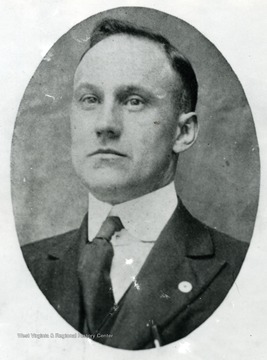 A portrait of W.C. Cooper, possibly the President of Board of Education Fork Lick District, Webster County, West Virginia.