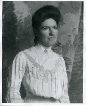 A portrait of Mary Hamrick of Webster County, West Virginia.