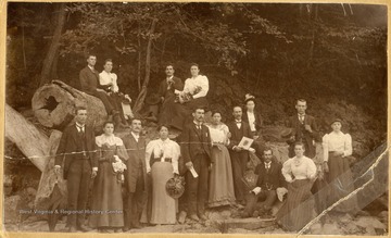 'A select group at Teacher's Institute at Webster Springs, W. Va.  Then called Addison.  Picture was in the Webster Echo on May 24th, 1978.'