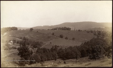 Farm and Schaeffer's Ridge 'from accident road to Aurora.'