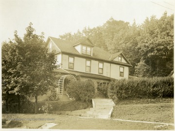 View of former senator Troy E. Hardman in Elkins.