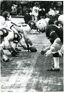 University of Richmond quarterback prepares to take the snap.