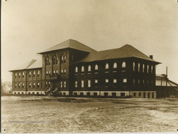 Front view of the second Mechanical Hall building, located across the Chemistry Research Laboratory.