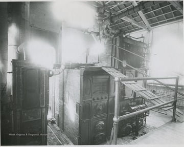 Wharton Harris Co. Safety Boiler built for West Virginia University 1894.