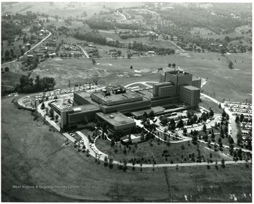 Aerial view of the Medical Center.