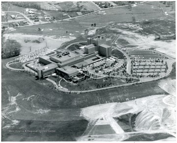 Aerial view of the Medical Center.