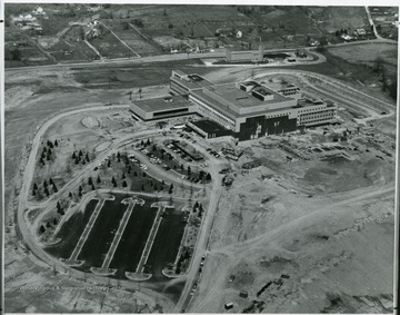 Aerial view of Medical Center.