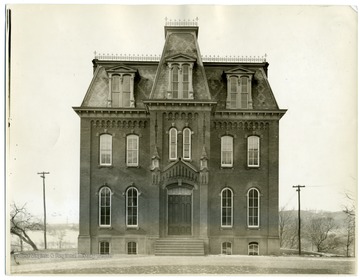 Now Woodburn Hall before the north and south wings were constructed.