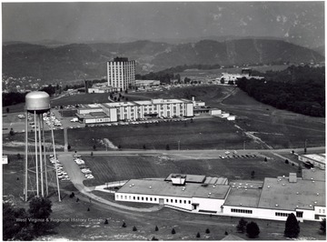 Engineering, Agriculture, Agricultural Engineering, and CAC buildings.  Coliseum has not yet been constructed.
