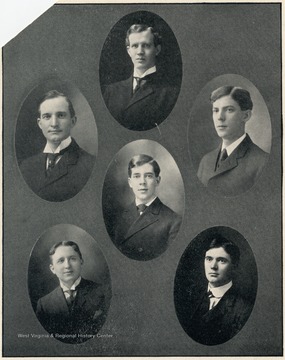 Beginning with the bottom left, going clockwise, the members are listed as B. M. Whaley, H. C. Humphreys, W. H. Hodges, G. G. Somerville, and O. M. Wilkerson.  The member in the center is A. S. Dayton.