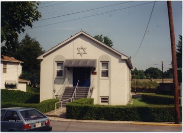 Jewish temple in Beckley, built in 1934.