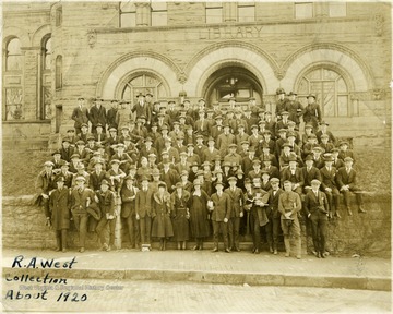 Stewart Hall was the library when this picture was taken.