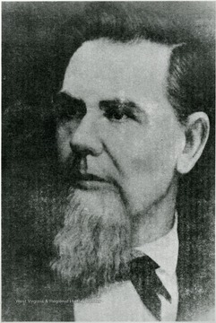 First President of WVU.  Copied from WVU: An Early Portrait by James Dawson.
