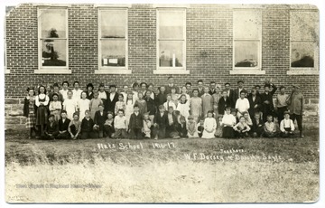 Also spelled 'Flatts' School.  Teachers are W. F. Dorsey and Dorothy Sayre.