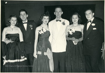 Left to right: L. Collins, M. Barrick, B. Hamstead, T. Ferguson, J. Lamb, B. Hamstead.
