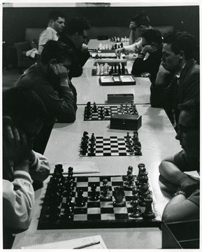 WVU Chess Club meets for match.
