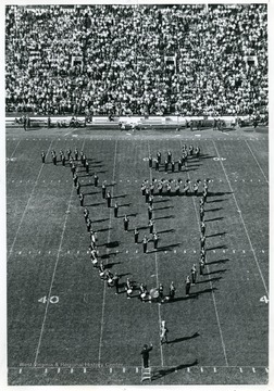 From Sound of Music Show WVU versus Oregon Game, Oct. 5, 1963.