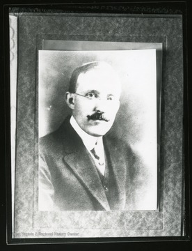 A portrait of President Frank Butler Trotter.