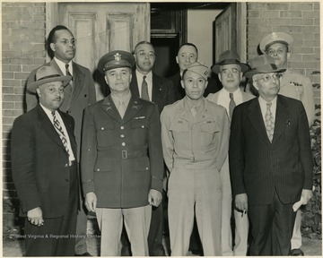 Storer President Richard McKinney in back row on the left.