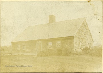 'House in which Randal formed the first Free Will Baptist Church in Room at right of door. In the same room is the old bible and hymn book used by Randal when he came to his house. The descendants of Elder Boody went with the Millerites. The property is now owned by Ellen Boody Ceolbath?.'