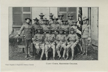 Cadet Corps, Shepherd College, Shepherdstown, Jefferson Co., W.Va.