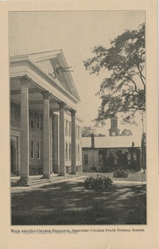 Main and Old College Buildings, Shepherd College State Normal School, Shepherdstown, Jefferson Co., W.Va.