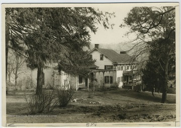 'Home of Alexander Campbell, founder of Disciples of Christ Church, Bethany.' 