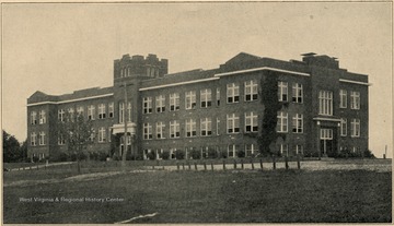 The main building at Concord State Normal School in Athens, Mercer Co., W.Va.