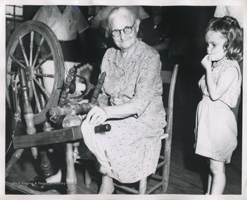 'Aunt Mathe Long spinning.'