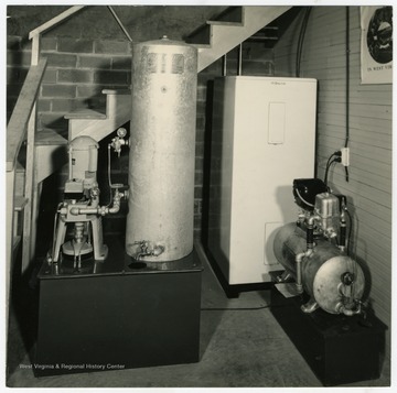 A display of electric boiler.