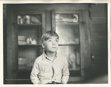 'Lee Hammons, grandson of Sherman Hammons, at Sherman's Williams River area, W. Va. Tape Hammons 6-25-1974.'