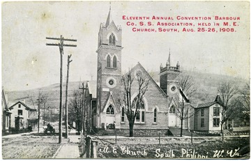Eleventh Annual Convention Barbour County S. S. Association, held in M. E. Church, South, August 25-26, 1908.