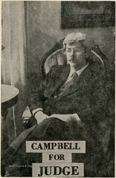 'Vote for Gene S. Campbell Judge, Third Judicial Circuit.'