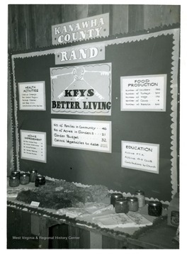 First Place Display of 'Keys to Better Living' at the State Fair.
