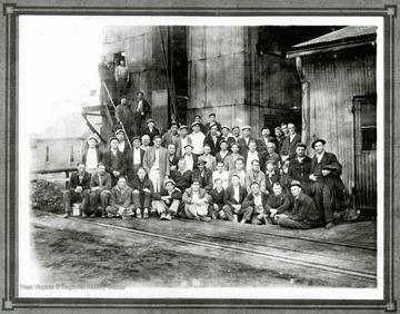 Workers of the Adamston Flat Glass Works.