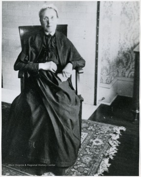 'Rhoda Brooks Fleming, just before her death in 1905.'