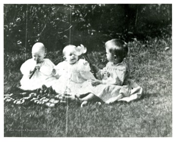 Three infants: Caroline Brooks Ward, Helen Quarrier Miller and Margaret Fleming Ward.