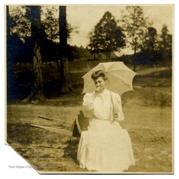 An unidentified female of the Pence family.