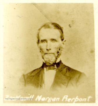 Brother of Virginia Governor Francis Pierpont, 'Born 1811, died April 8, 1882.'