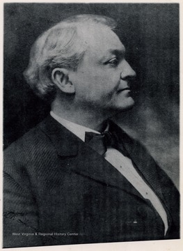 'The first student in the Law College at West Virginia University (1879); Admitted to the Bar Summers County 1880, Prosecuting Attorney Summers County 1881-84. Moved to Cabell County 1886. Democratic nominee for Governor 1912; Member of the firm of Vinson and Thompson, later Vinson, Thompson, Meek and Scherr.'