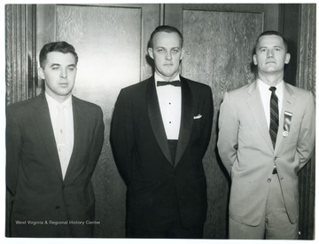 Left to right: Robb Dawson, Rex Hatley and Chas. Buseman.