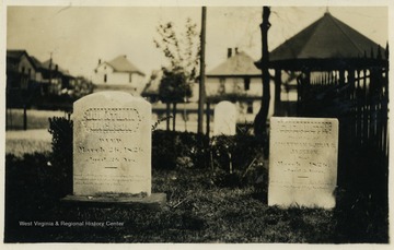 The graves of Jonathan Jackson, father and Elizabeth Jackson, sister of Stonewall Jackson.