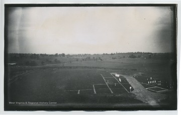 N.W view of Antietam National Cemetery from Hagerstown Pike.  (157 93 D.I.C) included on back.