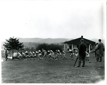 Track is one of the games held at Morgantown County Club.